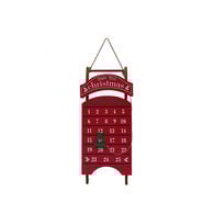 Pendurante De Calendário De Trenó 49cm,  Pendurante De Calendário De Trenó 49cm