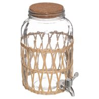 Frasco em vidro INDONESIE com torneira