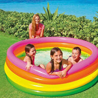 Piscina 4 an&eacute;is glow 168x46cm