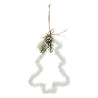 Pendurante árvore natal pêlo 20cm