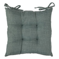 Coxim para cadeira CLEM verde escuro 38x38cm,  Coxim para cadeira CLEM verde escuro 38x38cm