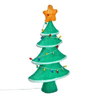 &Aacute;rvore de Natal luminsa com 110 leds