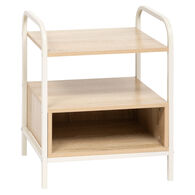 Mesa de cabeceira CURVY bege