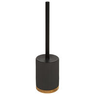 Escova wc NATUREO preto com base em bambu,  Escova wc NATUREO preto com base em bambu
