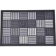 Tapete de entrada NYLON quadrados cinza,  Tapete de entrada NYLON quadrados cinza