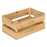 Cesto LIT bege em madeira bege 19x30cm