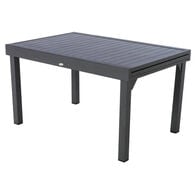 Mesa extensível PIAZZA cinza graphite 135-270cm