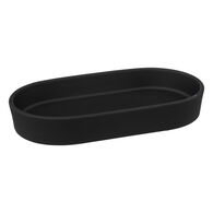Tabuleiro wc COCON preto em cerâmica,  Tabuleiro wc COCON preto em cerâmica