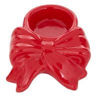 Casti&ccedil;al vermelho de cer&acirc;mica 10cm