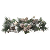 Castiçal em madeira para 4 tealights