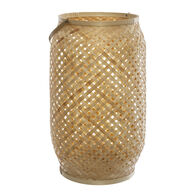 Lanterna natural CROSS em bambu 52cm,  Lanterna natural CROSS em bambu 52cm