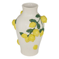 Jarra com lim&otilde;es 3d FRUITY em cer&acirc;mica 32cm