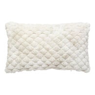 Almofada ADRIEL bege pelo 38x58cm,  Almofada ADRIEL bege pelo 38x58cm