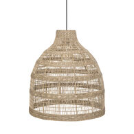 Candeeiro de teto bege em rattan SEA VIEW,  Candeeiro de teto bege em rattan SEA VIEW