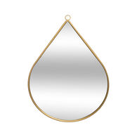 Espelho de parede em metal GOTA