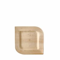 Conjunto pratos FOLHA DE PALMA15x15cm