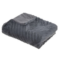 Manta GEO cinza 120x160cm,  Manta GEO cinza 120x160cm