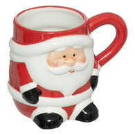 Caneca em forma de pai natal 30cl,  Caneca em forma de pai natal 30cl