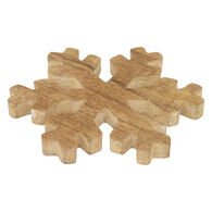 Base decorativa FLOCO de neve 19cm,  Base decorativa FLOCO de neve 19cm