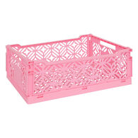 Caixa dobr&aacute;vel rosa 15x30x40cm