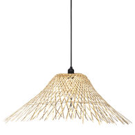 Candeeiro de teto MOXA em bambu 76cm
