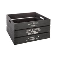 Caixa em madeira FACTORY preto