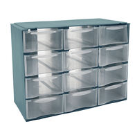 Mini prateleira com 12 gavetas STONEBLUE