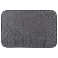 Tapete wc cinza escuro 60x40cm