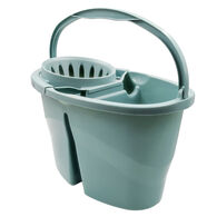 Balde com espremedor STONEBLUE com divisória 16l,  Balde com espremedor STONEBLUE com divisória 16l