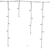 Cortina de natal 120LED branco frio 480cm