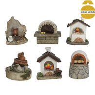 Forno a lenha com led 11cm