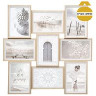 Multimoldura MOLY para 9 fotos