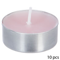 Conjunto 10 velas perfumadas rosa