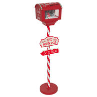 Caixa de correio com sinalização 20cm,  Caixa de correio com sinalização 20cm