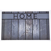 Tapete de entrada HOME cinza 45x75cm