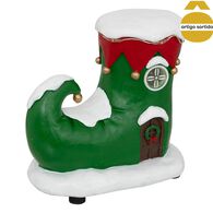 Aldeia botade elfo ou casa com LED 10,1x11,7cm