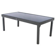 Mesa extens&iacute;vel PIAZZA cinza graphite 200-320cm