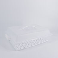 Boleira retangular branca