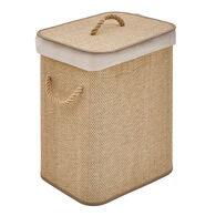 Cesto roupa wc STEMPY branco 60l