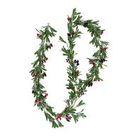 Grinalda Verde Com Bagas 200cm