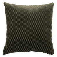 Almofada SELIA verde em veludo 40x40cm