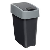 Balde do lixo com 2 aberturas 10l