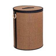 Cesto wc em bambu com tampa 53cm