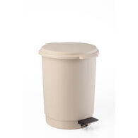 Balde wc bege com pedal 6l