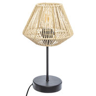 Candeeiro de mesa JILY natural ETNIC em corda
