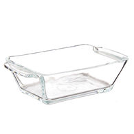 Taça Retangular Em Vidro Com Asas 150ml