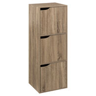 Estante castanha MIX modul com 3 portas,  Estante castanha MIX modul com 3 portas