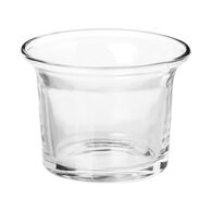 Casti&ccedil;al de vidro transparente 4,6cm