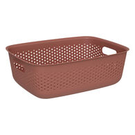 Cesto de arrumação TILA terracota 10l,  Cesto de arrumação TILA terracota 10l