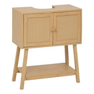 Arm&aacute;rio para lavat&oacute;rio CANE castanho